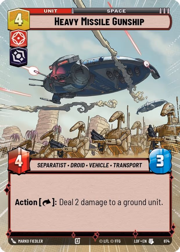 Heavy Missile Gunship - Uncommon (874)