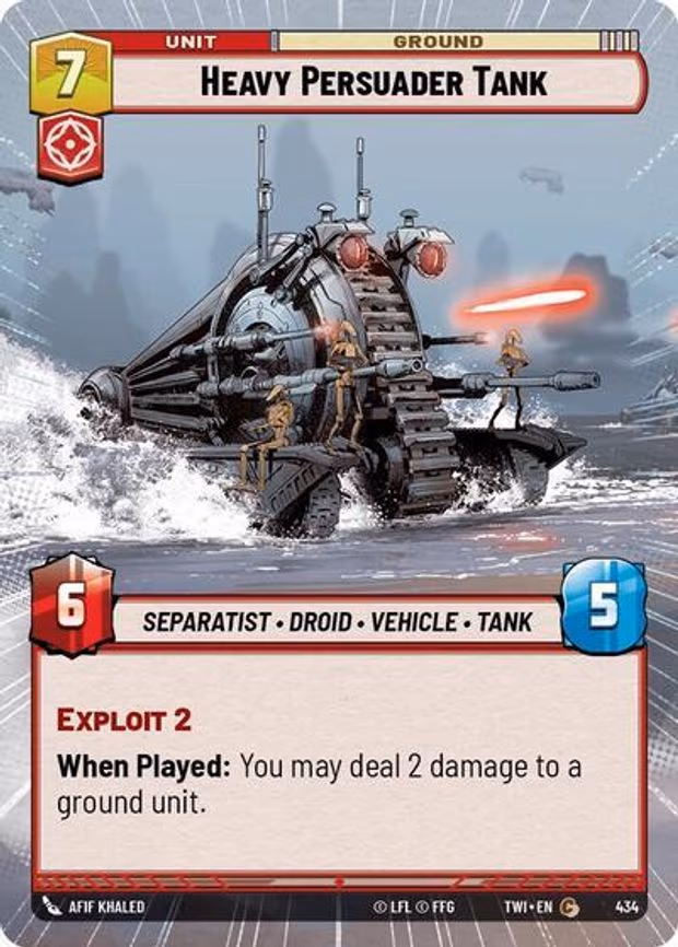 Heavy Persuader Tank - Common (434)