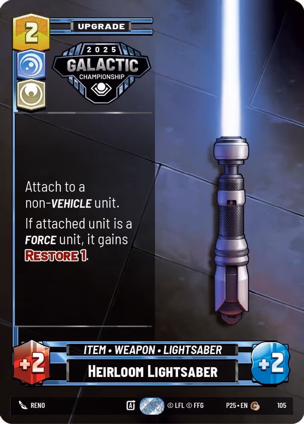 Heirloom Lightsaber - Common (105)