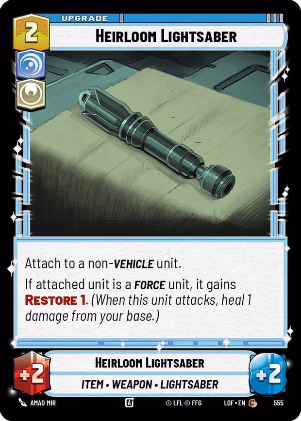 Heirloom Lightsaber - Common (555)