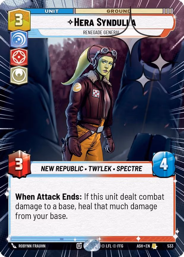 Hera Syndulla - Renegade General - Rare (533)