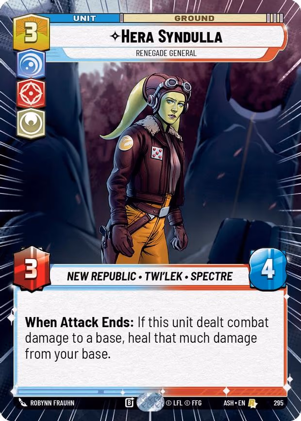 Hera Syndulla - Renegade General - Rare (295)