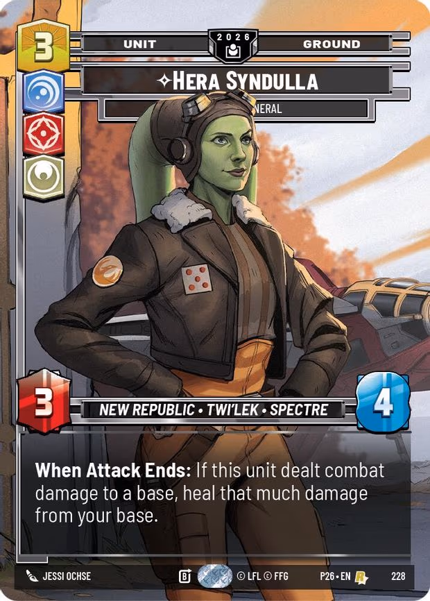 Hera Syndulla - Renegade General - Rare (228)
