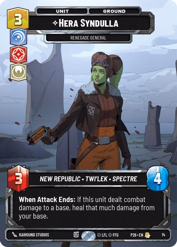 Hera Syndulla - Renegade General - Rare (14)