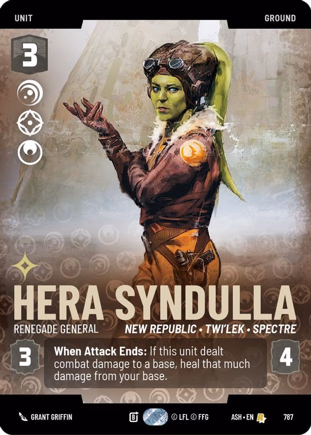 Hera Syndulla - Renegade General (Prestige) - Rare (787)