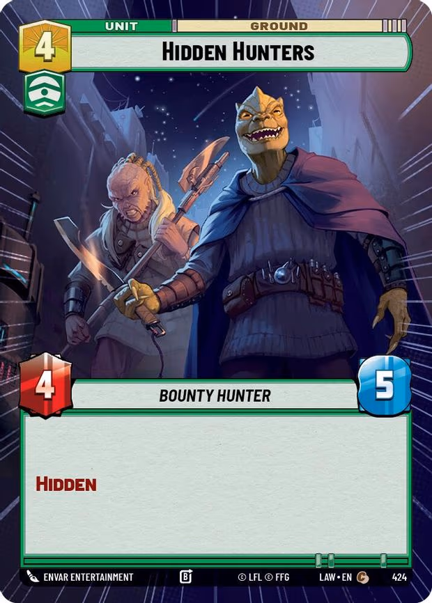 Hidden Hunters - Common (424)