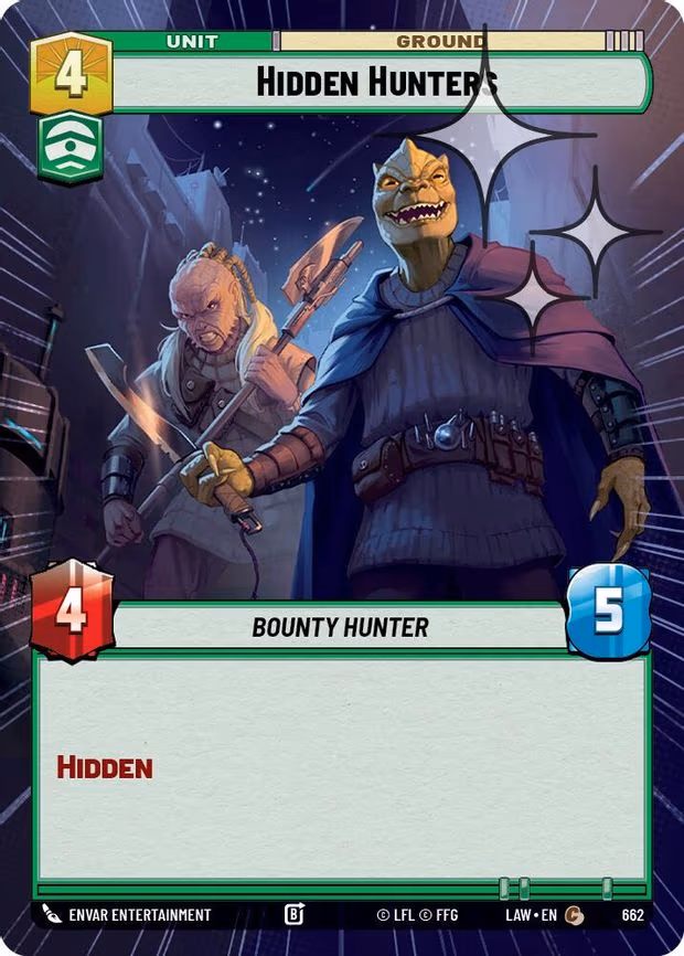 Hidden Hunters - Common (662)