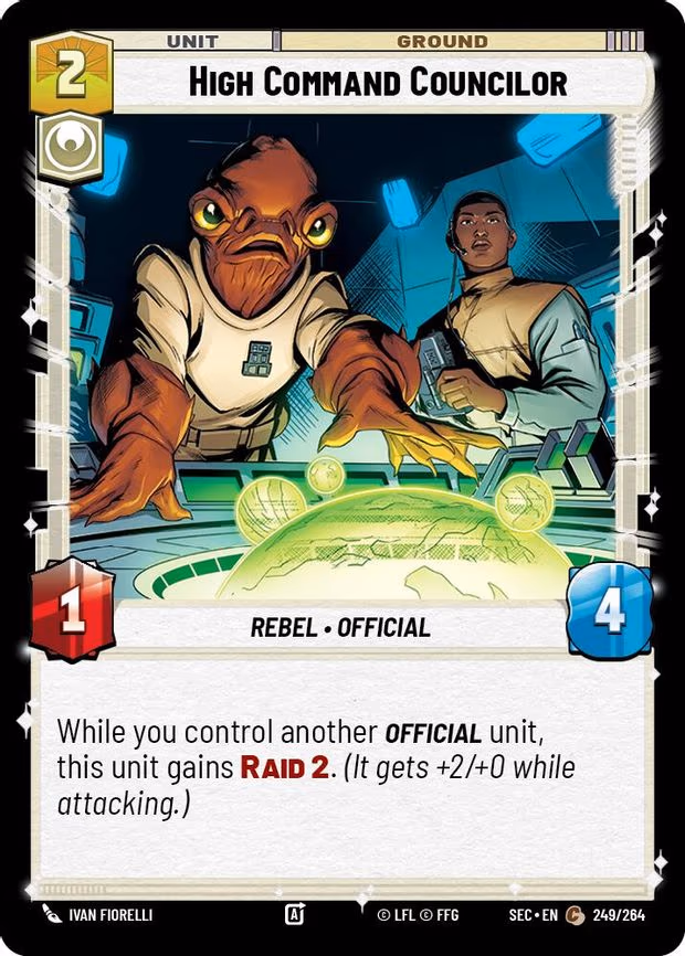 High Command Councilor - Common (249/264)