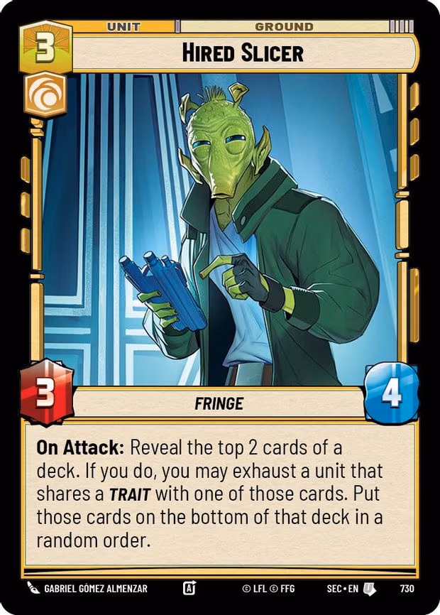 Hired Slicer - Uncommon (730)