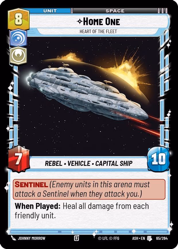 Home One - Heart of the Fleet - Uncommon (65/264)