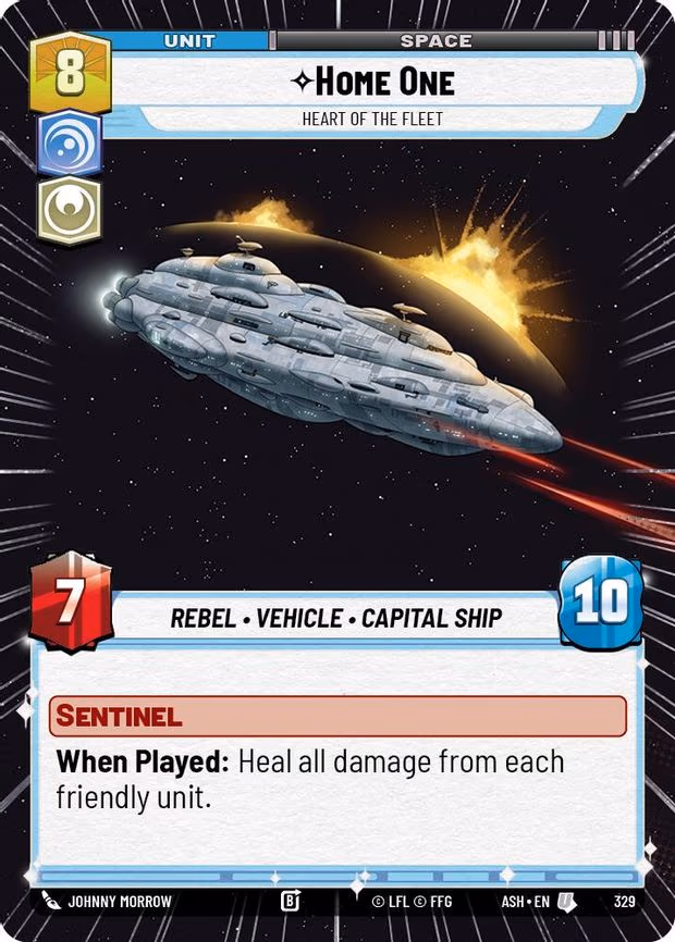 Home One - Heart of the Fleet - Uncommon (329)