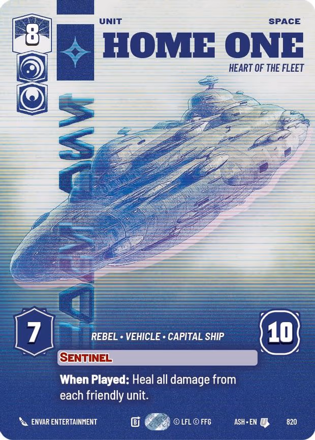 Home One - Heart of the Fleet (Prestige) - Uncommon (820)