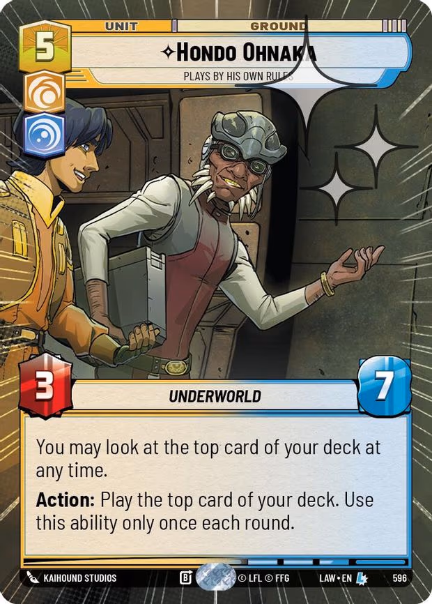 Hondo Ohnaka - Plays By His Own Rules - Legendary (596)