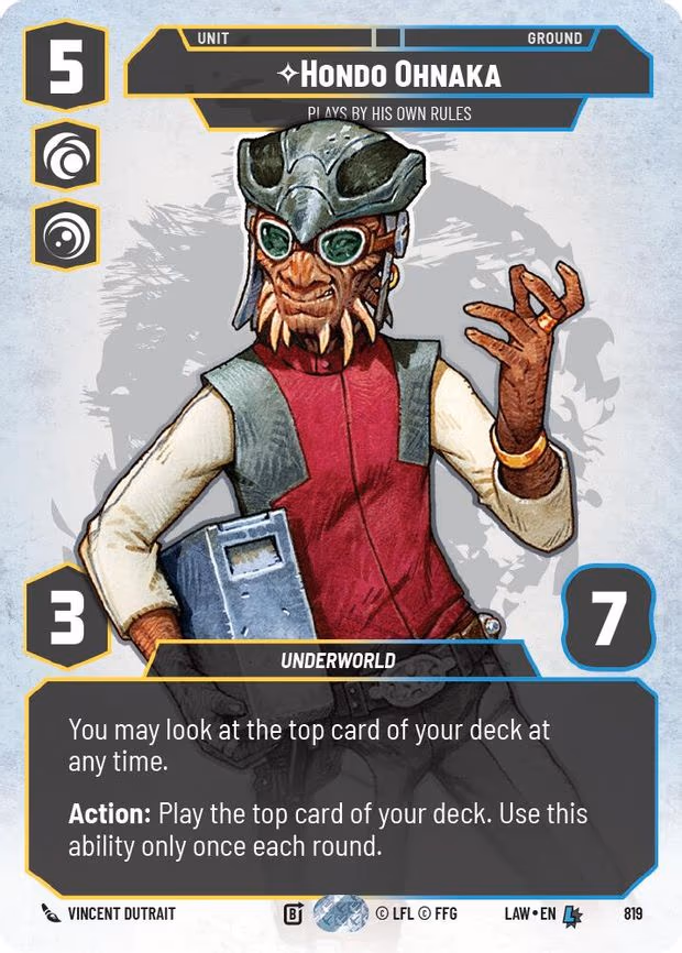Hondo Ohnaka - Plays By His Own Rules (Prestige) - Legendary (819)