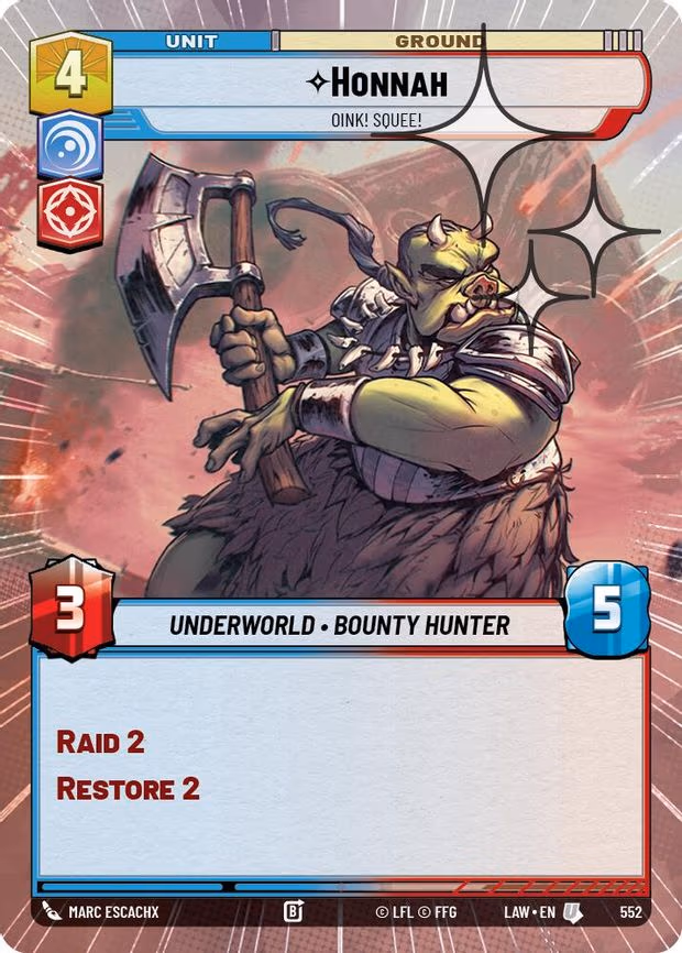 Honnah - Oink! Squee! - Uncommon (552)