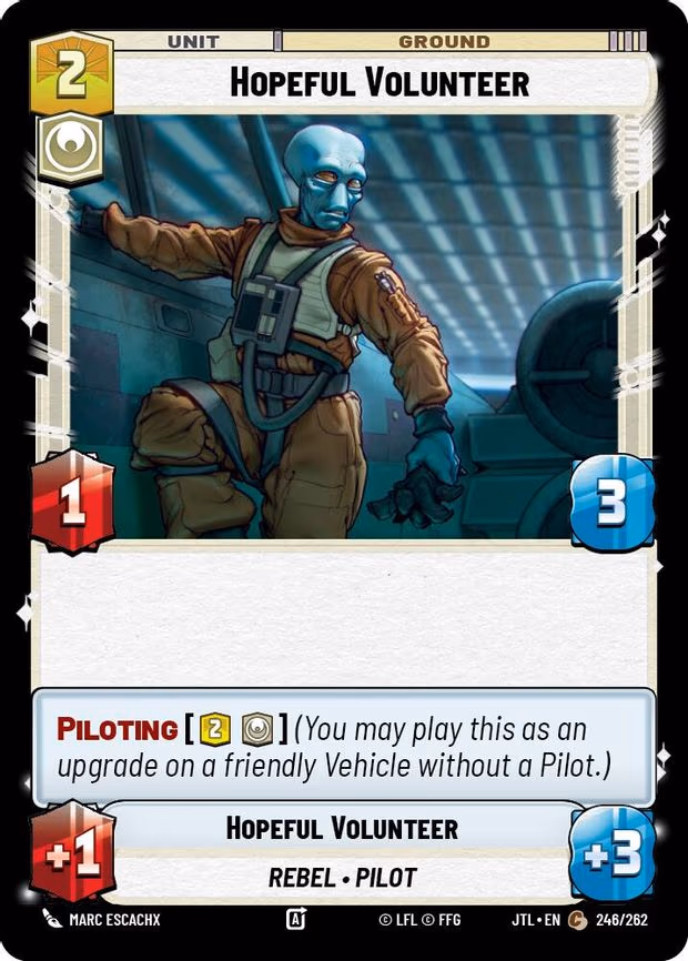 Hopeful Volunteer - Common (246/262)