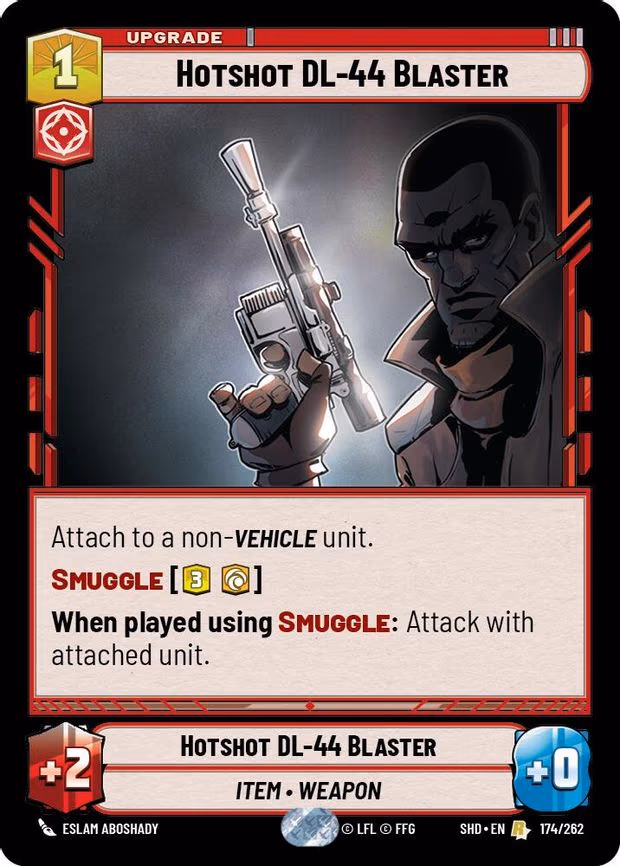 Hotshot DL-44 Blaster - Rare (174/262)
