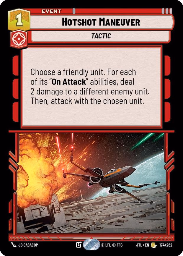 Hotshot Maneuver - Rare (174/262)