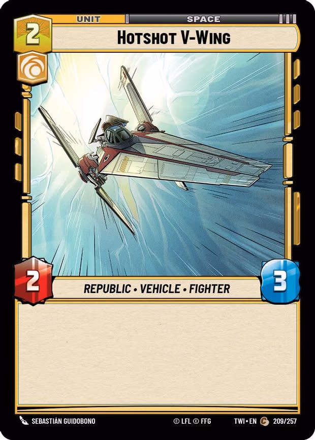 Hotshot V-Wing - Common (209/257)