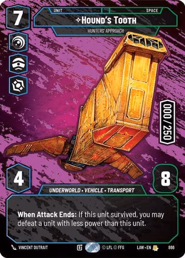 Hound's Tooth - Hunters' Approach (Serialized) - Rare (866)