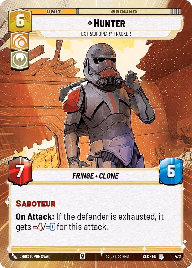 Hunter - Extraordinary Tracker - Uncommon (472)