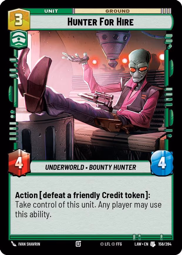 Hunter for Hire - Uncommon (156/264)