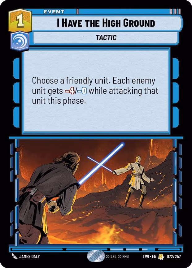 I Have The High Ground - Rare (072/257)