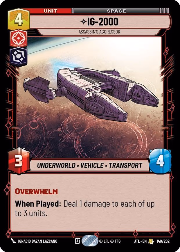 IG-2000 - Assassin's Aggressor - Rare (140/262)