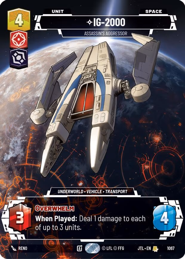 IG-2000 - Assassin's Aggressor - Rare (1067)