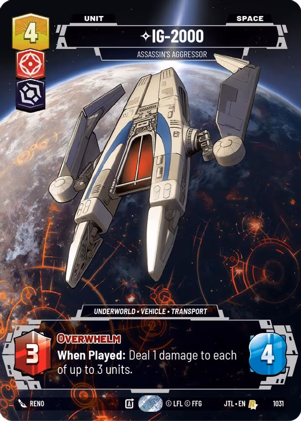 IG-2000 - Assassin's Aggressor (Prestige) - Rare (1031)