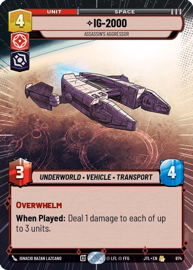 IG-2000 - Assassin's Aggressor - Rare (874)