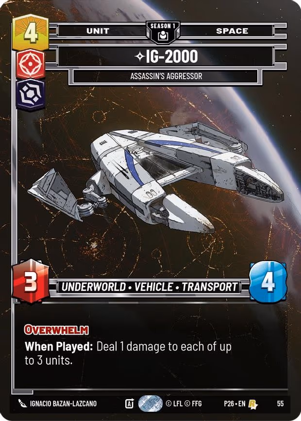 IG-2000 - Assassin's Aggressor - Rare (55)