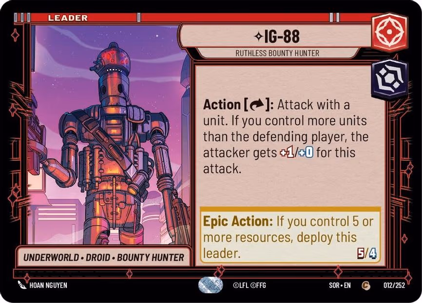 IG-88 - Ruthless Bounty Hunter - Common (012/252)