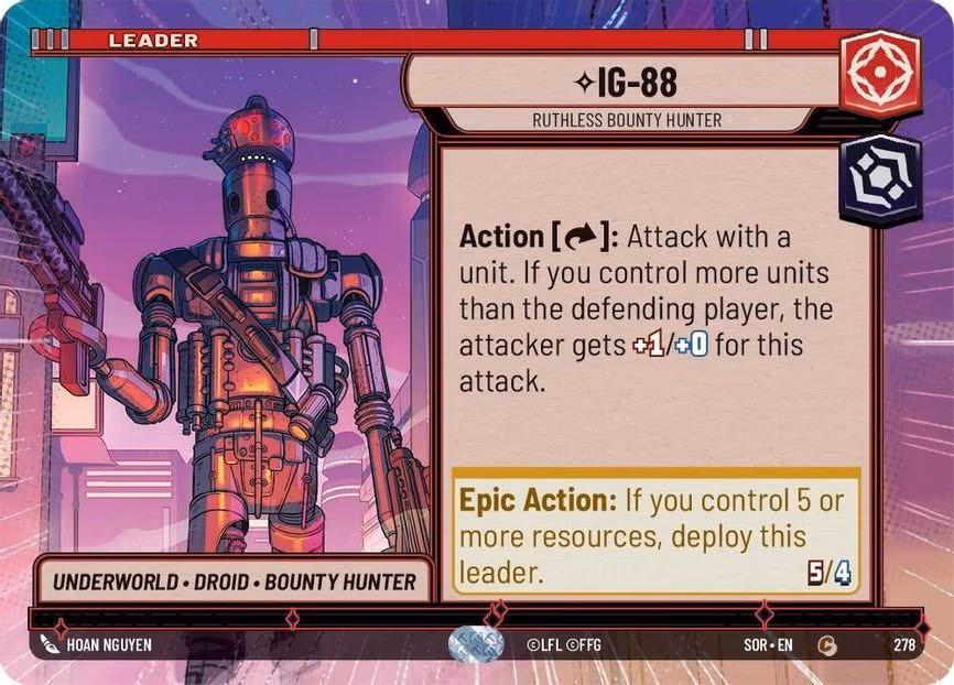 IG-88 - Ruthless Bounty Hunter - Common (278)