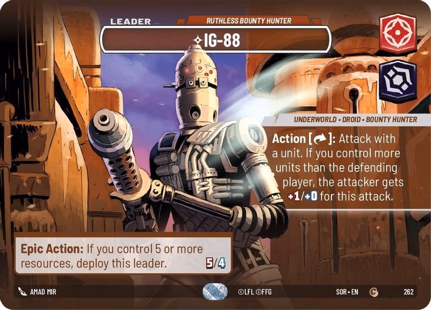 IG-88 - Ruthless Bounty Hunter - Common (262)