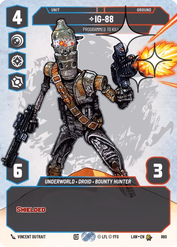 IG-88 - Programmed to Kill - Rare (860)