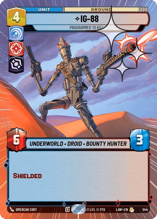 IG-88 - Programmed to Kill - Rare (544)