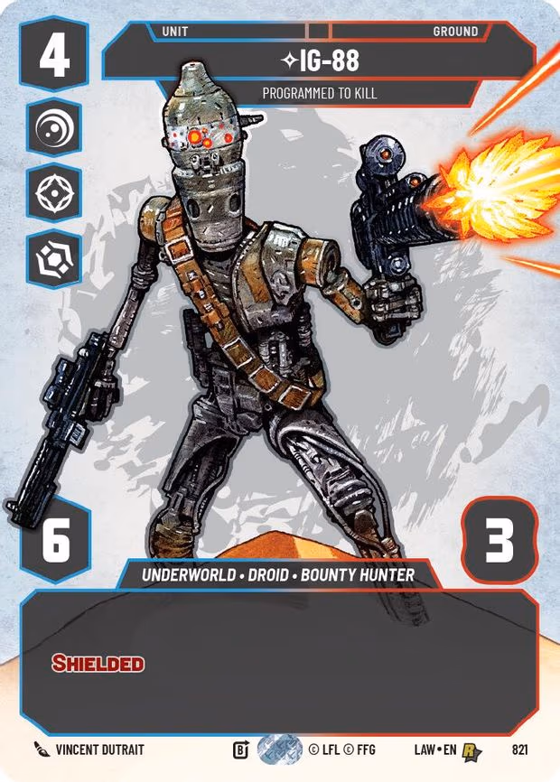 IG-88 - Programmed to Kill (Prestige) - Rare (821)
