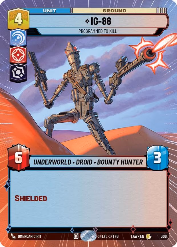IG-88 - Programmed to Kill - Rare (306)