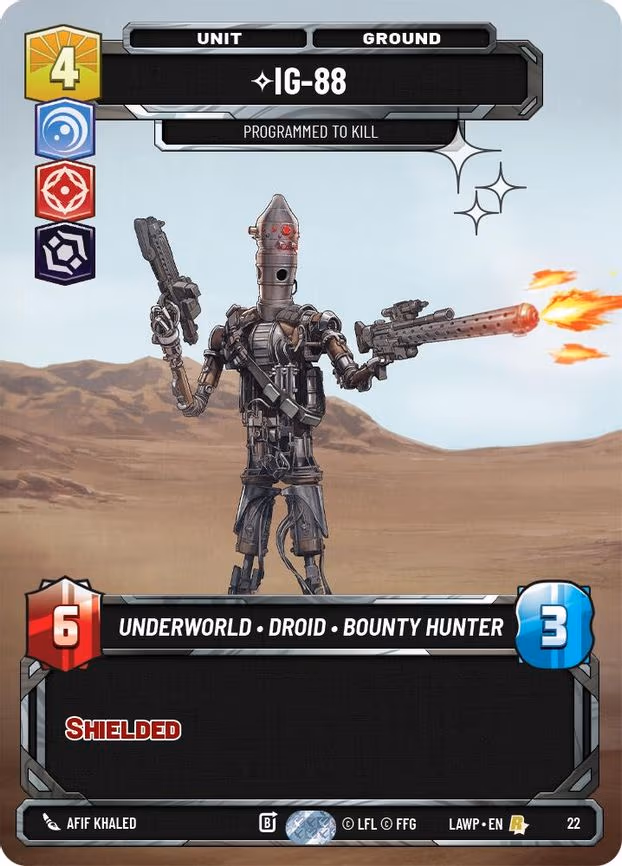 IG-88 - Programmed to Kill - Rare (22)