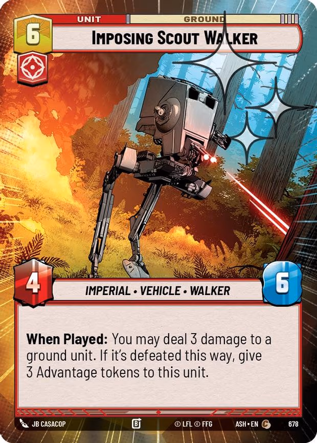 Imposing Scout Walker