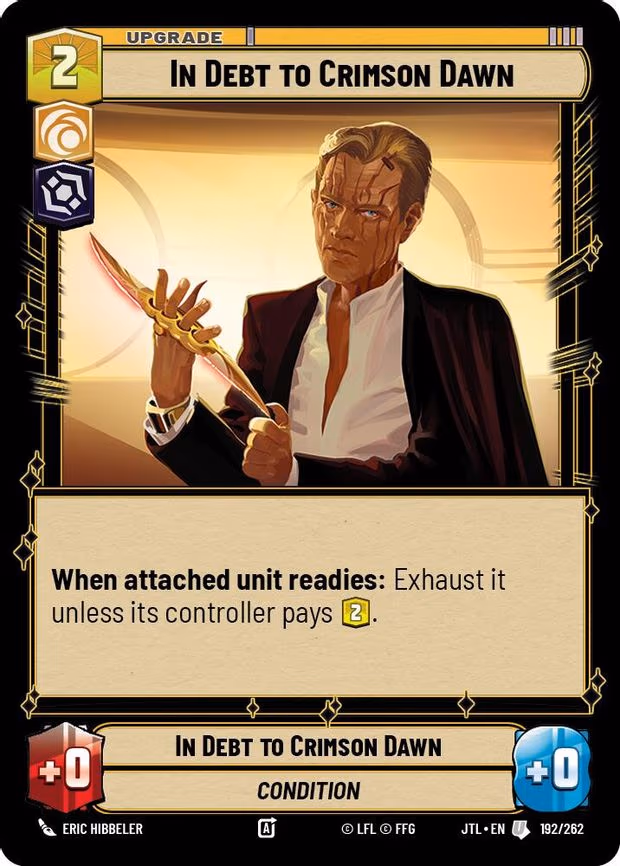 In Debt to Crimson Dawn - Uncommon (192/262)