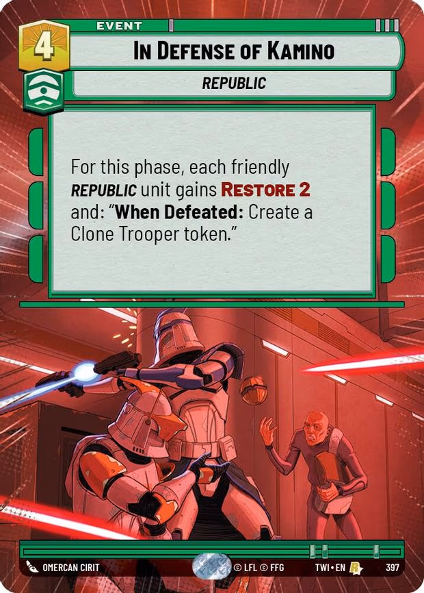 In Defense of Kamino - Rare (397)