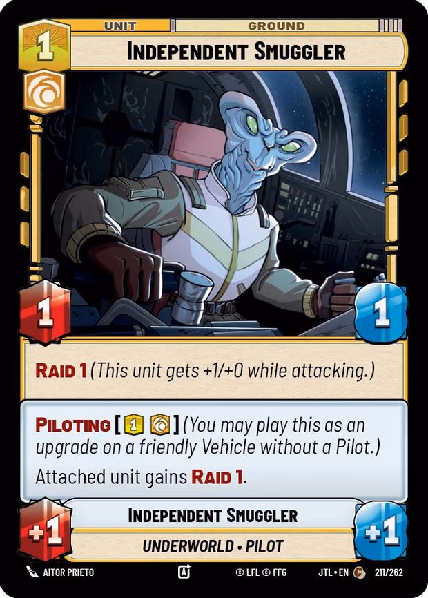 Independent Smuggler - Common (211/262)