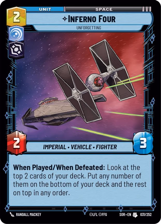 Inferno Four - Unforgetting - Uncommon (031/252)