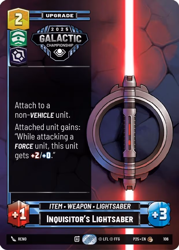Inquisitor's Lightsaber - Common (106)