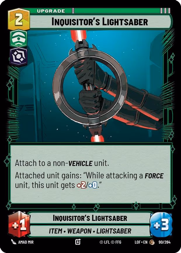 Inquisitor's Lightsaber - Common (090/264)