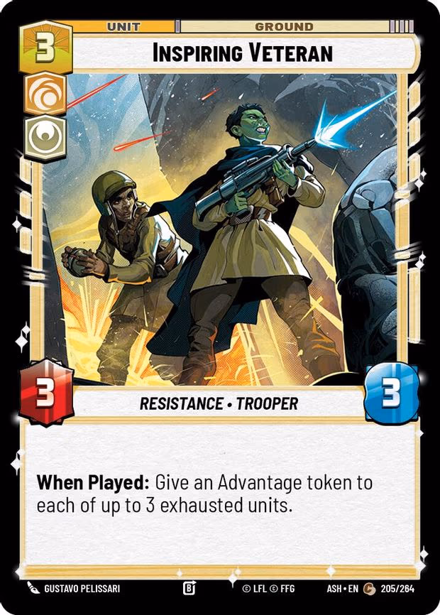 Inspiring Veteran - Common (205/264)