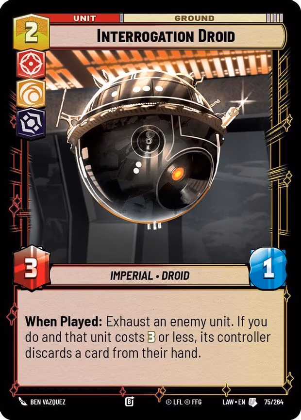 Interrogation Droid - Uncommon (75/264)