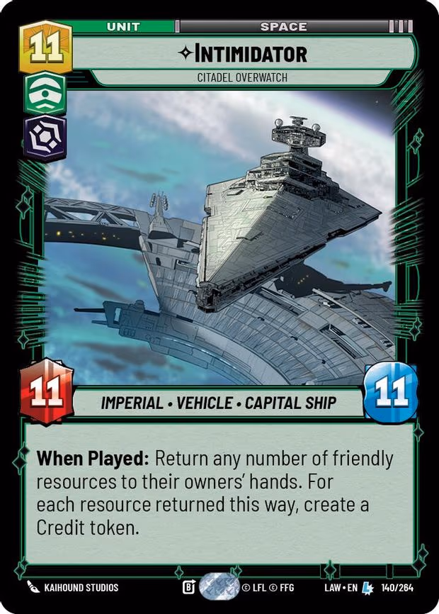 Intimidator - Citadel Overwatch - Legendary (140/264)